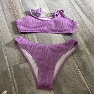 Purple bikini